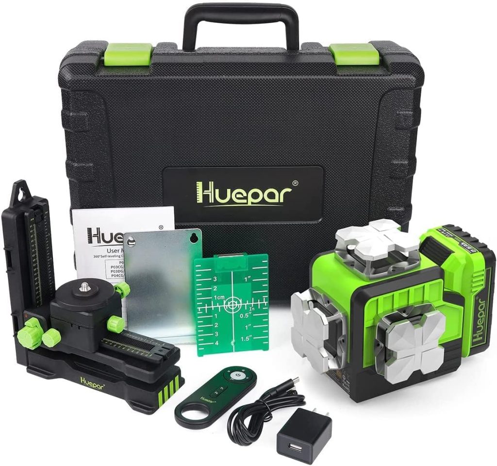 huepar 3D bluetooth laser level review uk